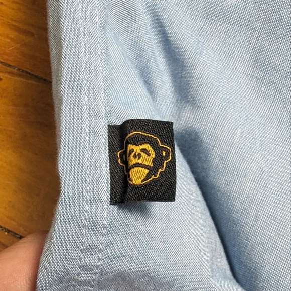 Howler Brothers Blue Casual Button Down Shirt - Picture 4 of 4